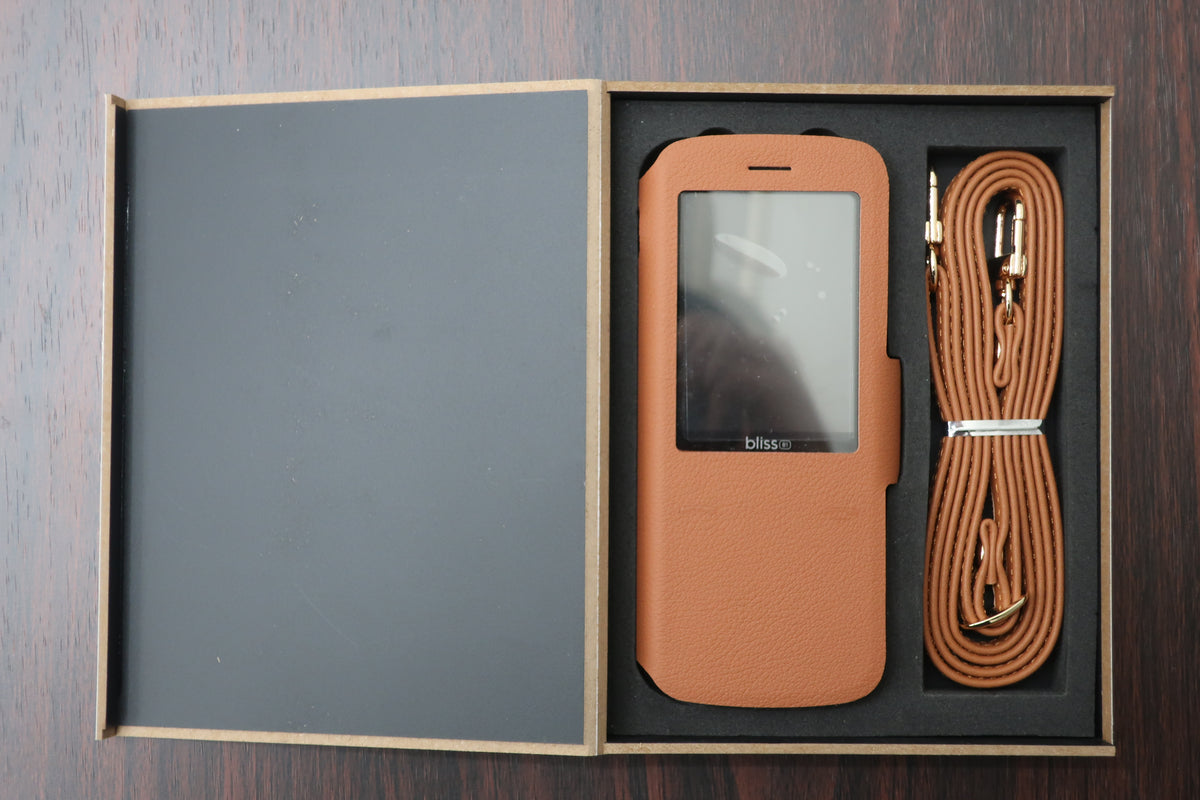 Leather case With Flap brown